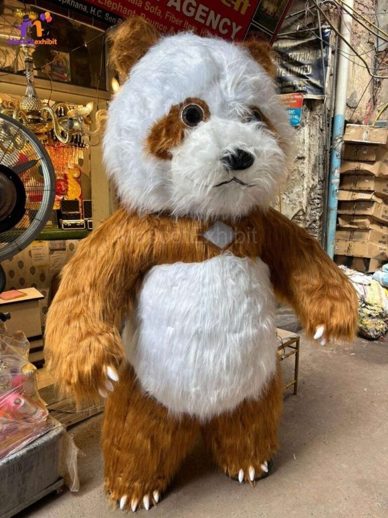 Brown Panda Mascot for Party Delhi NCR