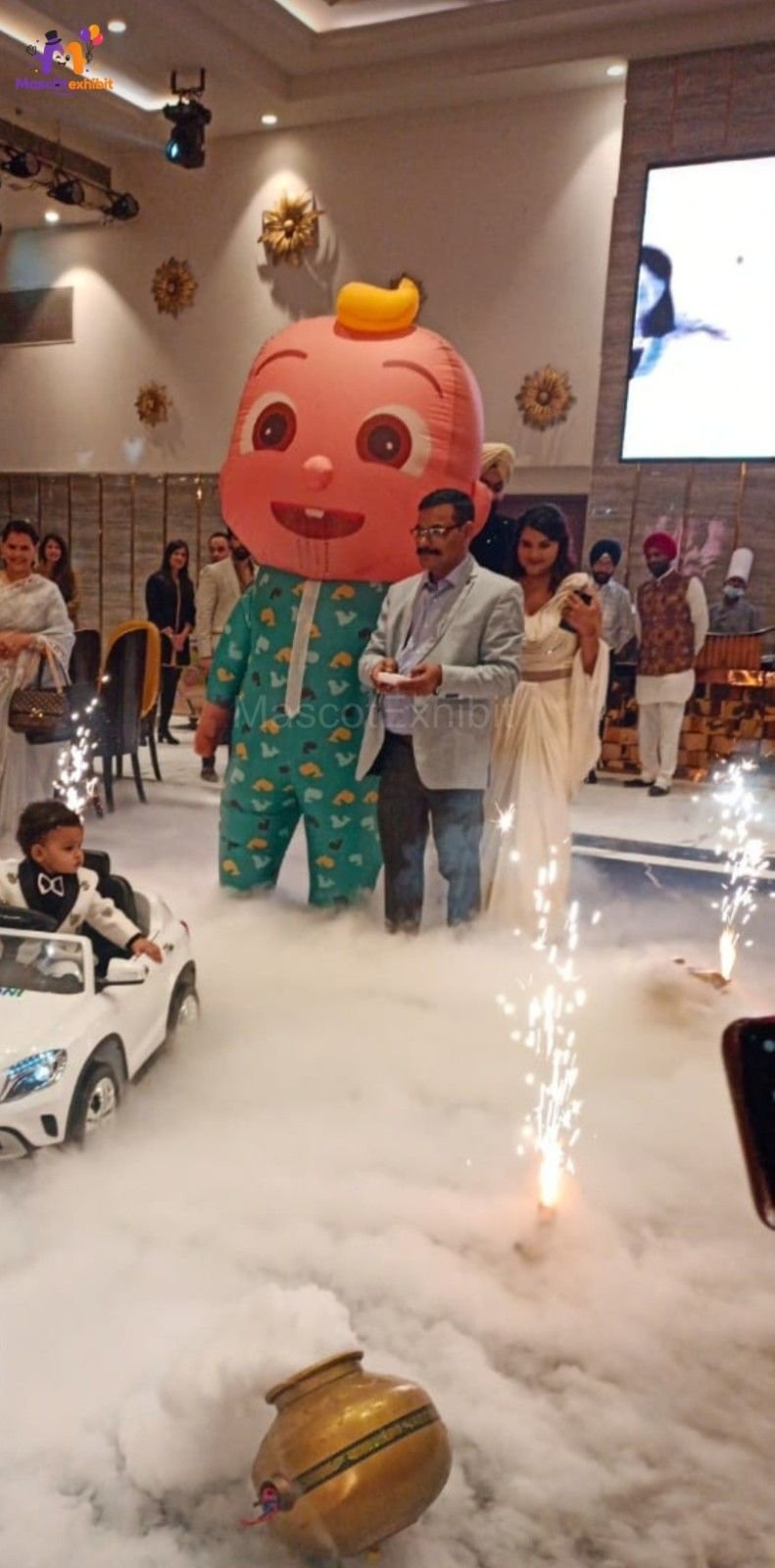 Cocomelon mascot for Birthday Party