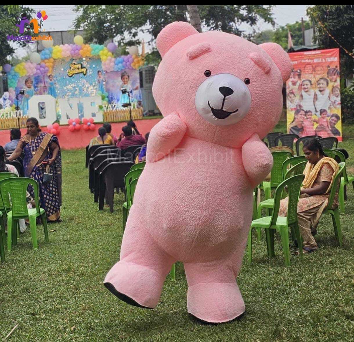 Teddy Bear Mascot Character for Party Fun and make the party 5x better - Image 3