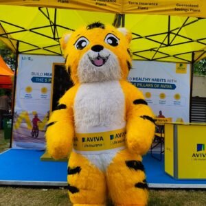 Baby Tiger Mascot For Birthday Party in Delhi NCR