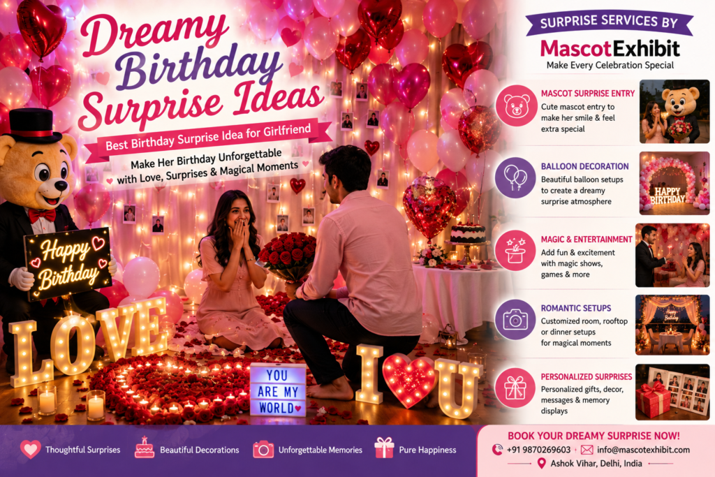 Dreamy Birthday Surprise Ideas 2