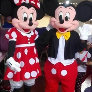 Funny Duo Mascot for Birthday Party