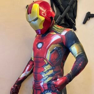 Tech Armor Hero Character for Birthday Parties & Events
