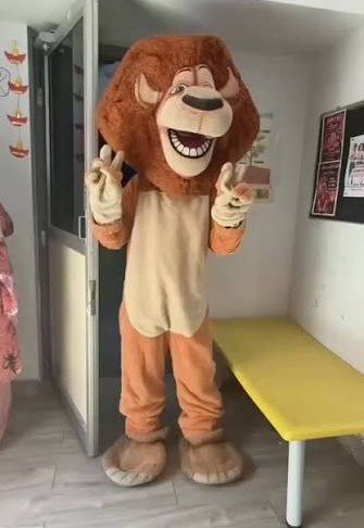 Lion Mascot for Kids Party
