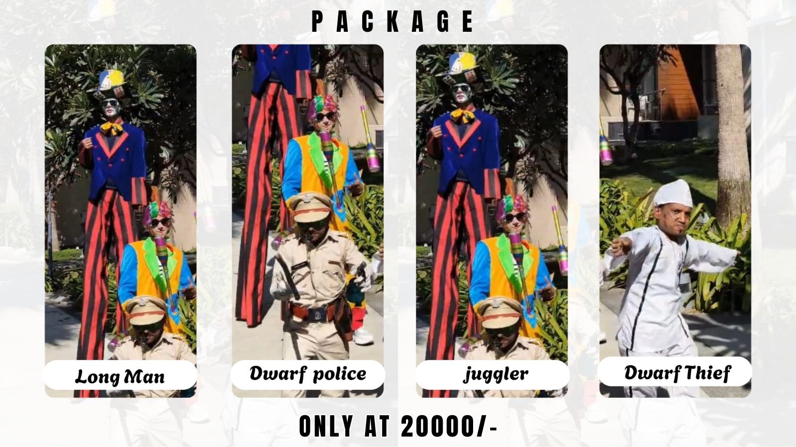 Live Interactive Entertainment for Weddings & Parties