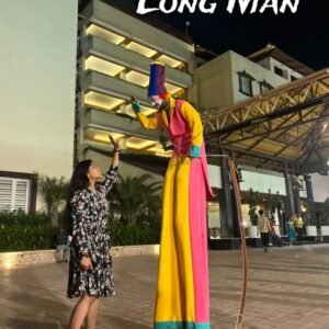 Long Man Artist for Party Entertainment