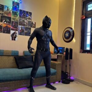black panther dc character for party