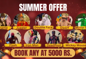 Superhero Character for Birthday Party in Delhi NCR