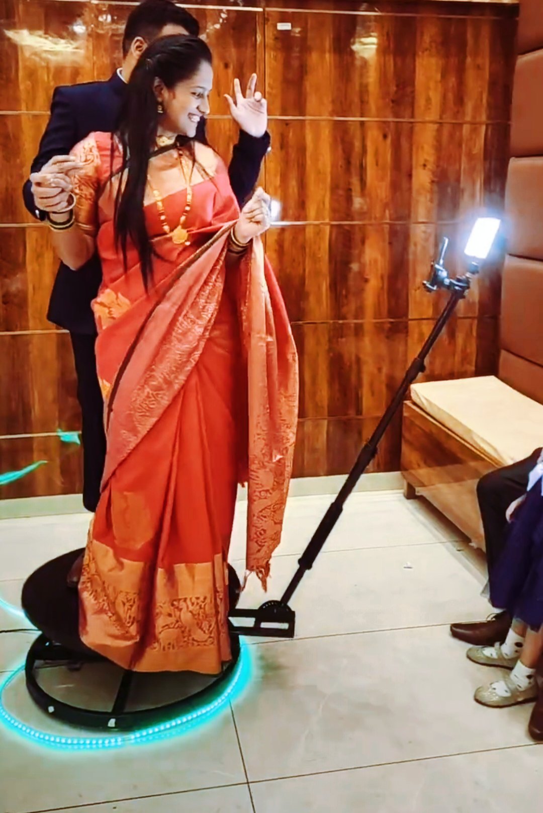360° Selfie Booth on Rent in Delhi NCR for Birthday Parties