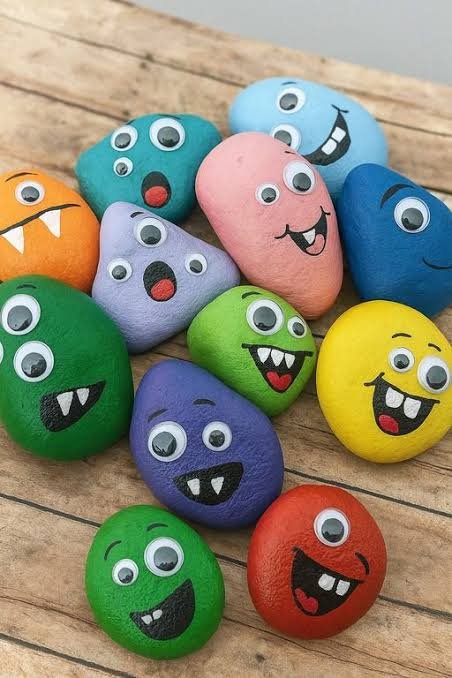 Pebble Stone Art in Delhi for Birthday Parties