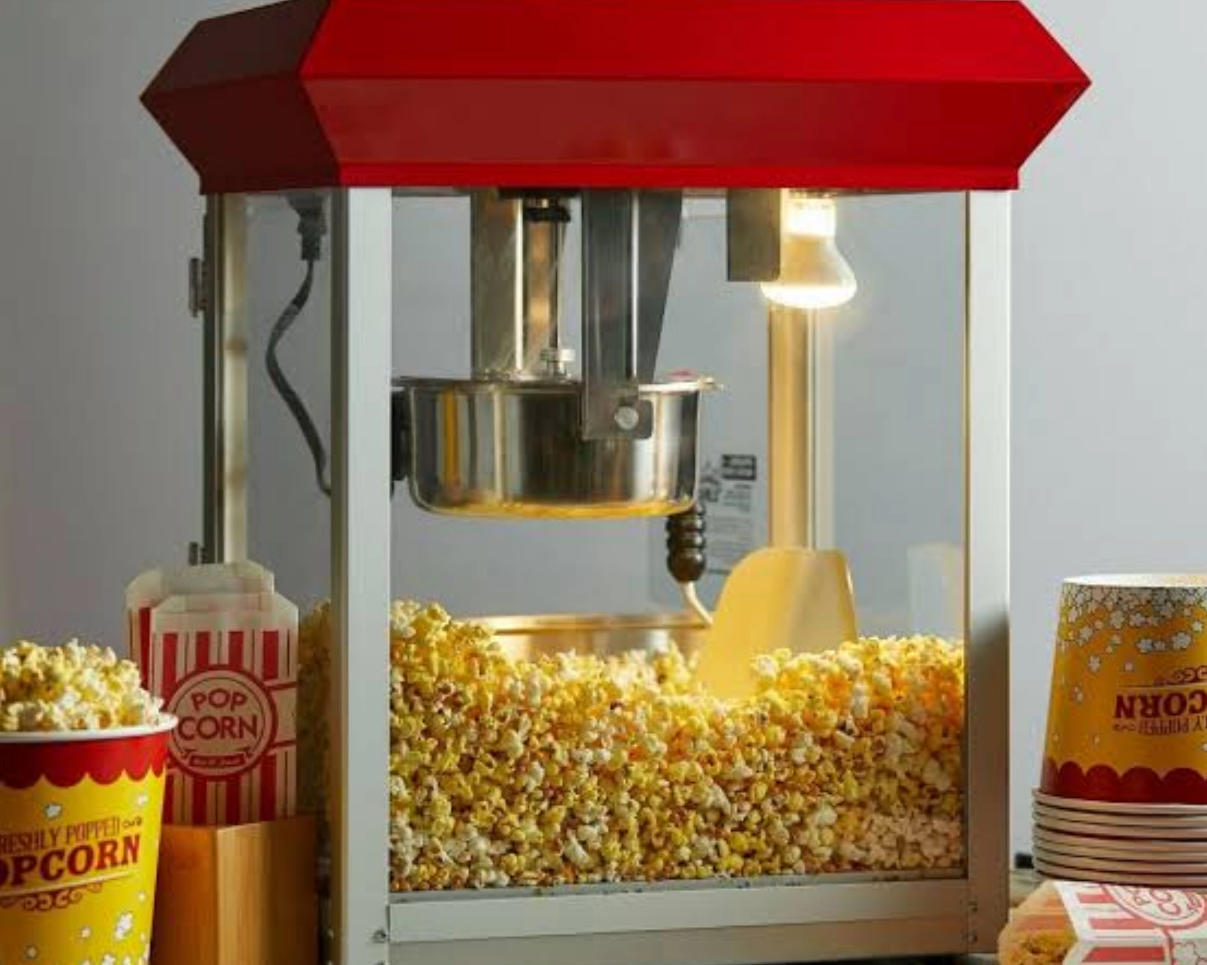 Popcorn Machine on Rent in Delhi NCR for Birthday Parties
