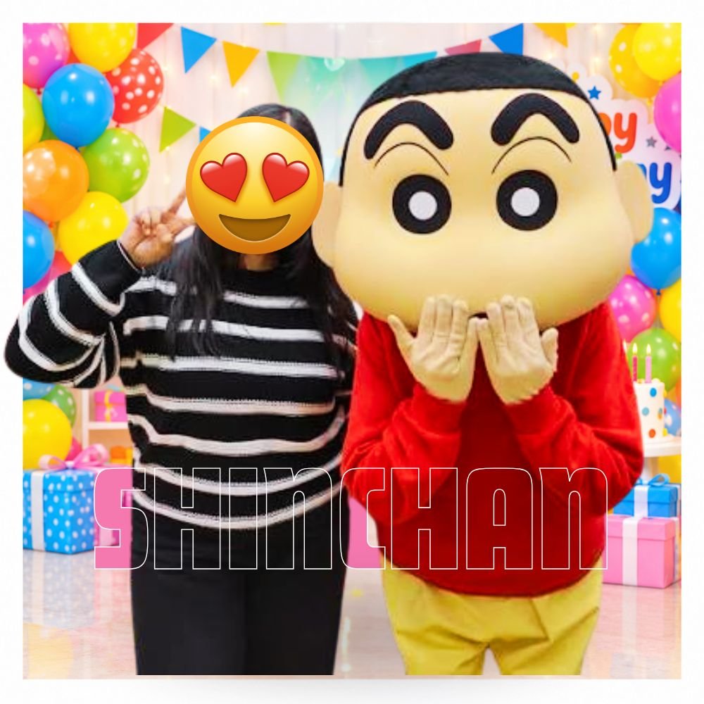 Shinchan Mascot for Birthday Party