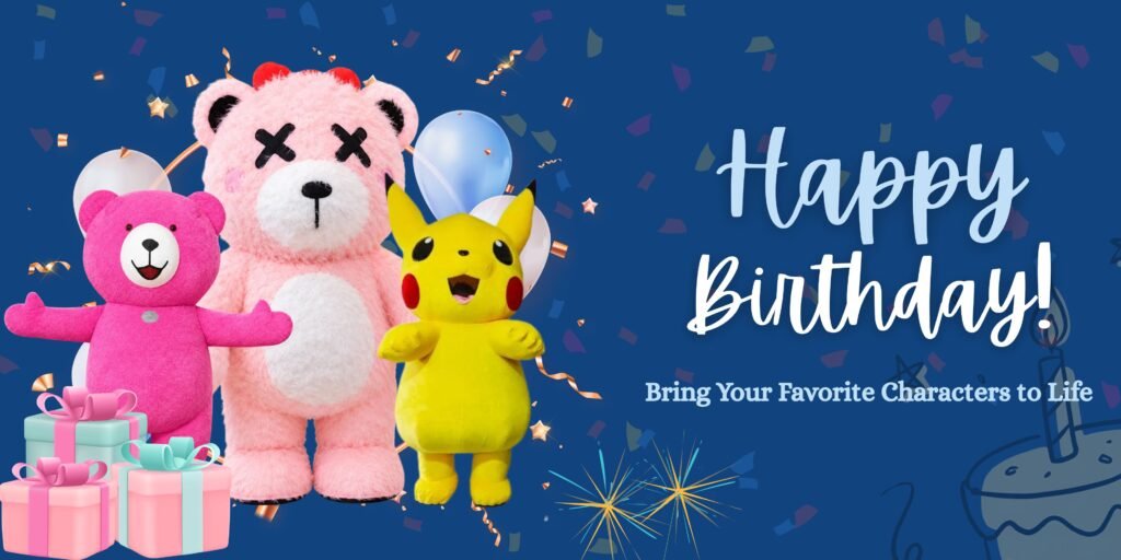 mascot for birthday party