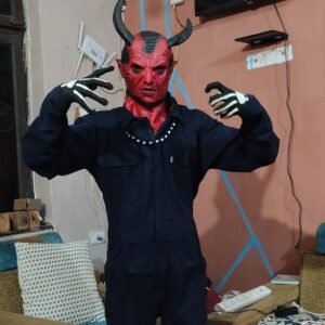 Evil Ikari Demon Halloween Mask