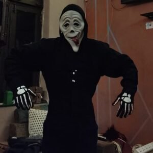 Hilarious Wazzup Ghostface Funny Costume
